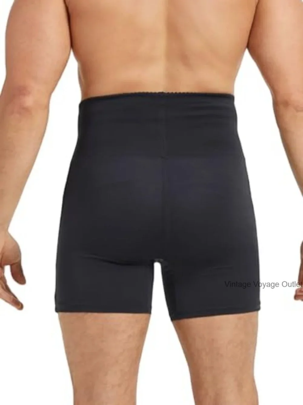Men's Tummy Control Shapewear Shorts High Waist Compression Boxer Briefs